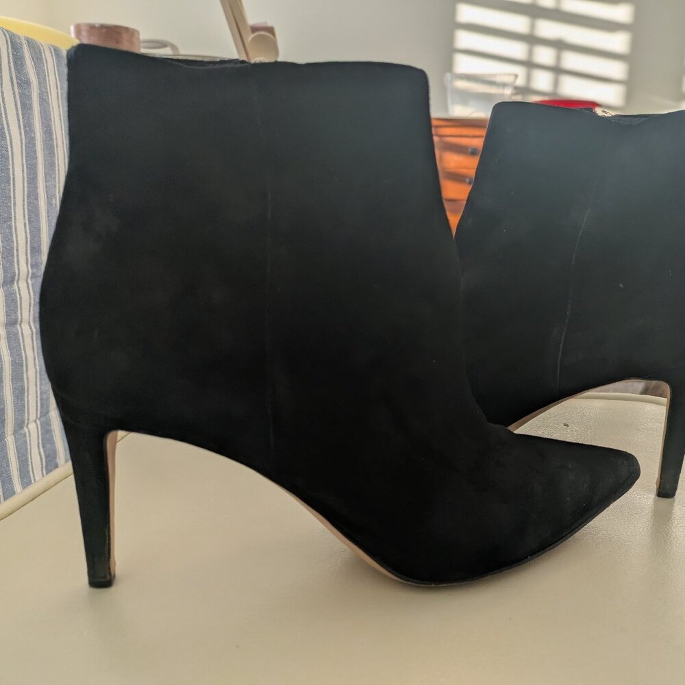 Sam Edelman Suede Heeled Booties